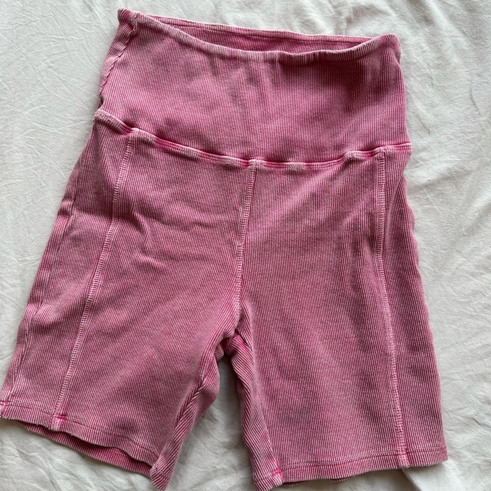 Le Lis Pink Bike Shorts
